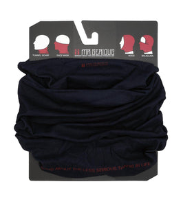 Mr. Serious Tunnel Scarf Black