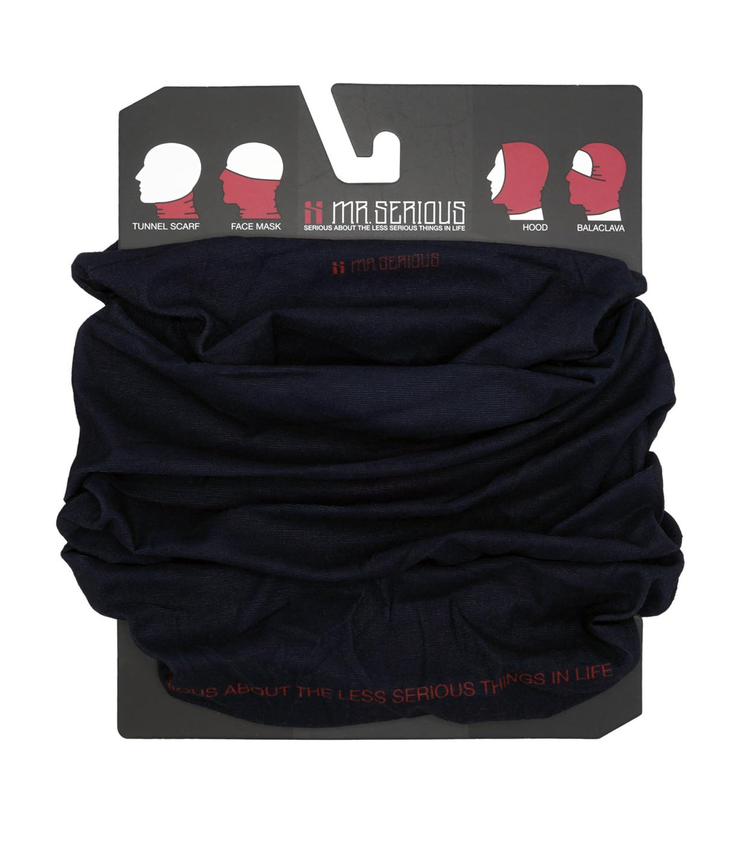 Mr. Serious Tunnel Scarf Black